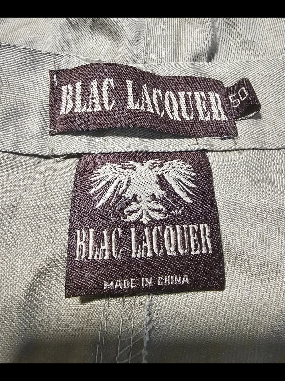 Blac Lacquer Khaki Cargo Shorts - Size 50